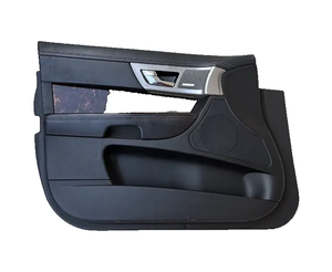 2009-2015 Jaguar XF XFR X250 Front Left Driver Side Interior Door Panel Black