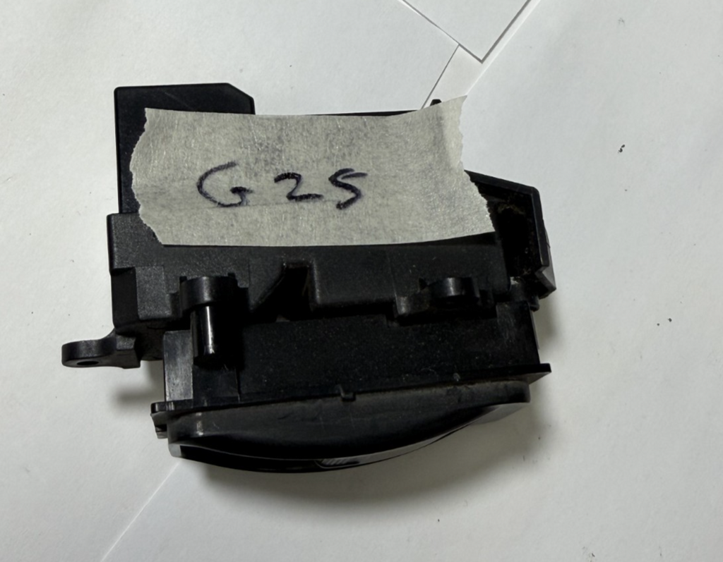 1998-2002 Honda Accord Right Passenger Power Window Switch M17414 Black