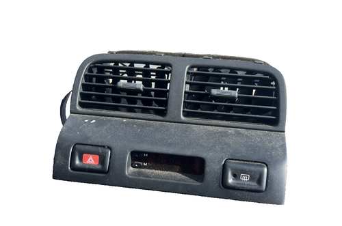 1995-1999 Nissan Maxima Top Upper Center AC Air Vents Dash Clock Hazard Switch