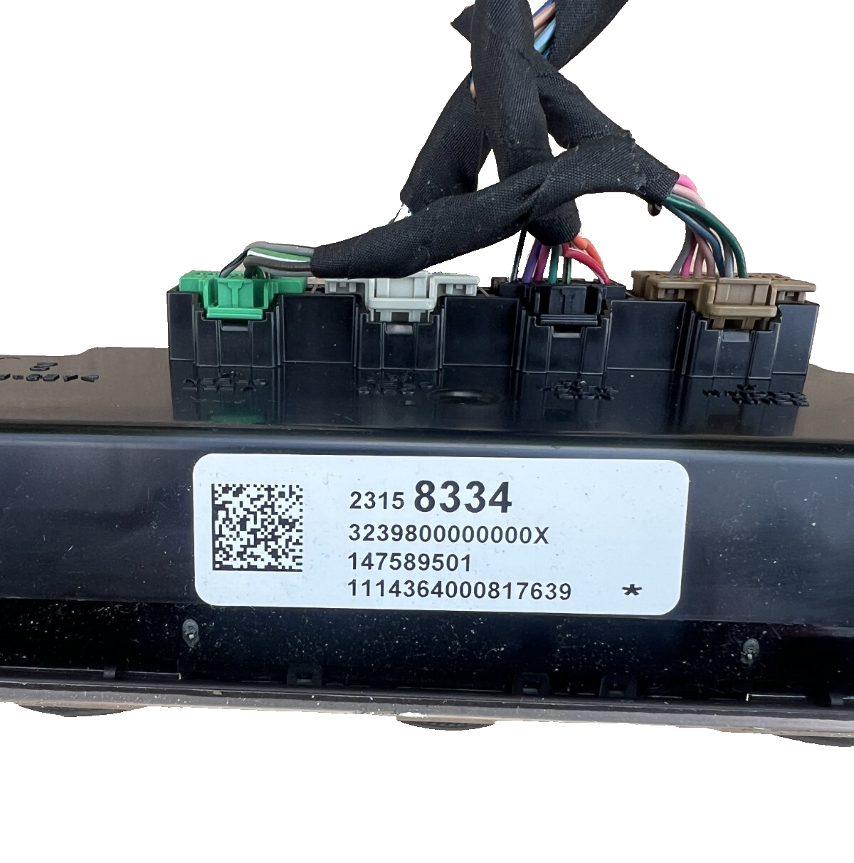 2013-2016 GMC Acadia AC Heater Temperature Climate Control Bezel Trim 23158334