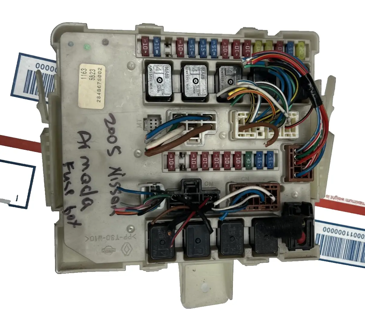 Engine Fuse Relay Box Module 284B67S002 fits 2004-2007 Nissan Armada by Nissan