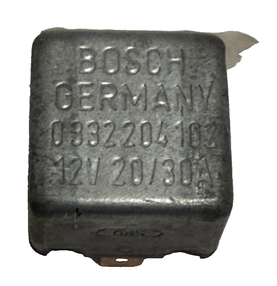 Mercedes Benz W201 W124 W126 190E Switching Relay 12V 20/30A 0 332 204 102