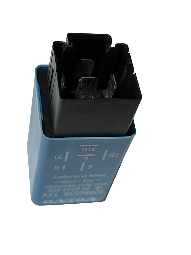 2000-2002 Volvo S40 Seat Belt Reminder Relay OEM 30884038, 89 8962 000