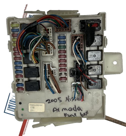 2004 2005 2006 2007 Nissan Armada Engine Fuse Relay Box Module 284B67S002