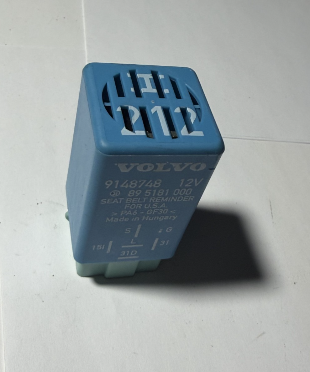 Volvo V70 C70 S70 V40 S40 Volvo Warning Seat Belt Relay 9148748, 89 5181 000