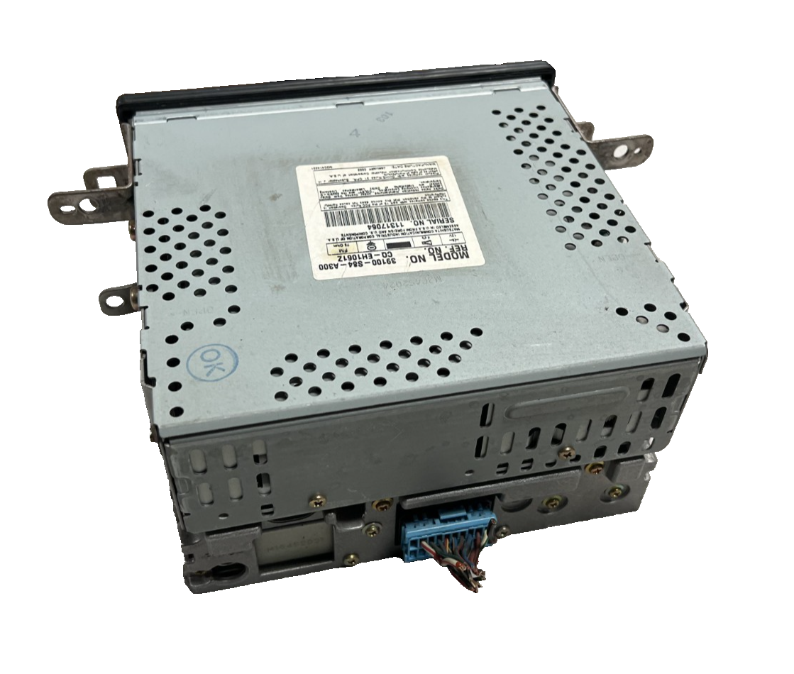 01-02 Honda Accord Stereo AM FM CD 6 Disc Cassette Radio Receiver 39100 S84 A300