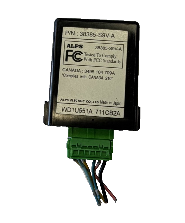03-08 Honda Pilot Theft Locking Keyless Entry Module 38385S9VA, WD1U551A by Alps