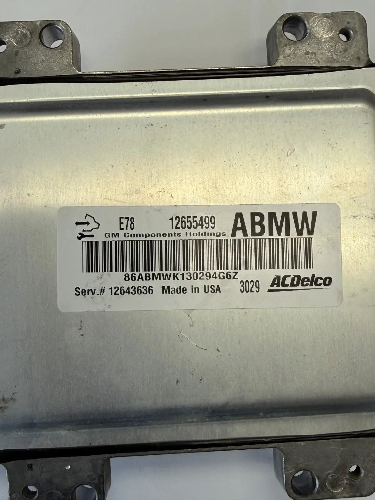 2012-2015 Chevrolet Cruze Engine Computer Control Module ECM ECU 12655499 by General Motors