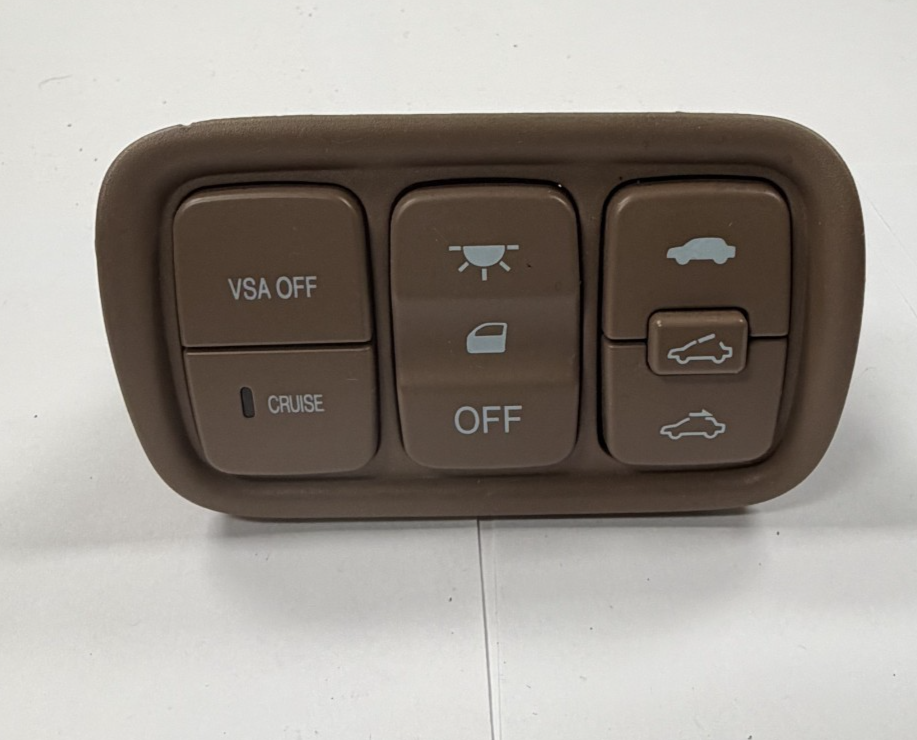 2003-2008 Honda Pilot Dash VSA Off Cruise Dome Light Sunroof Switch Tan
