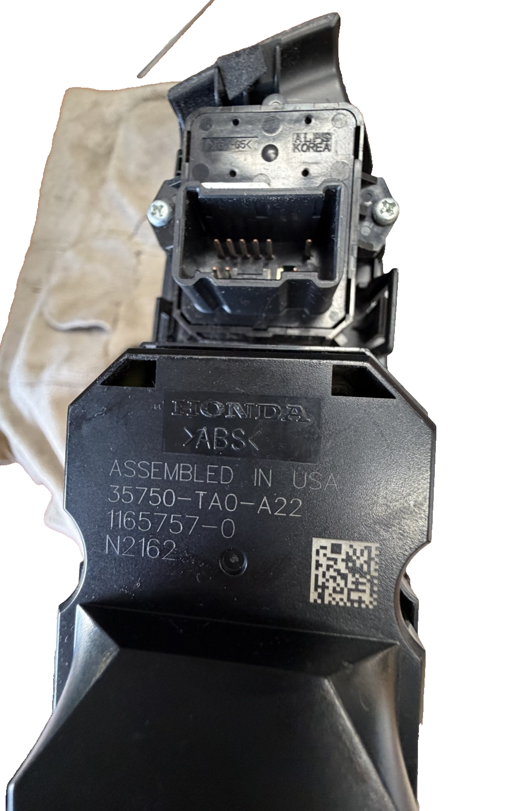 2008-2012 Honda Accord Power Window Switch 35750 TA0 A22, 1165757-0 Black