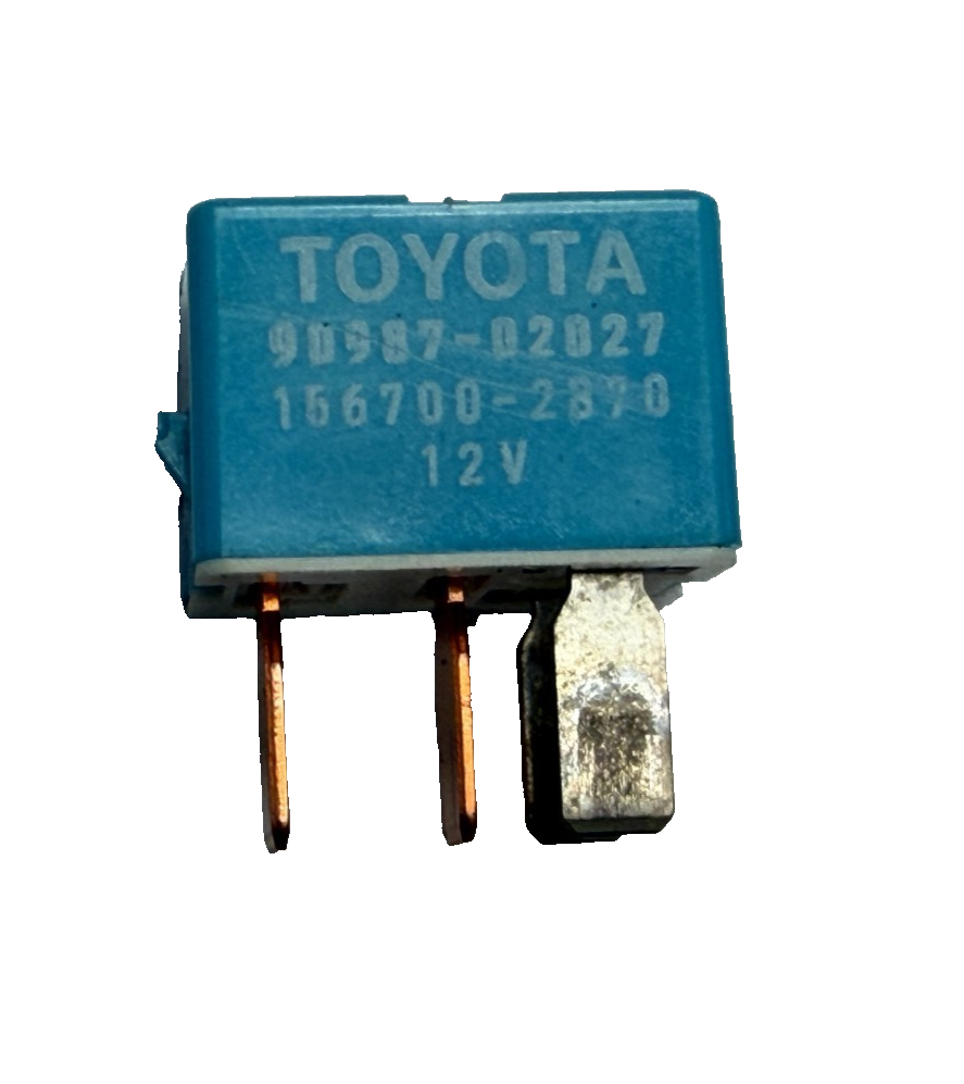 2004-2024 Toyota 4Runner Cooling Fan Relay 12V 90987 02027, 156700 2870 by Toyota