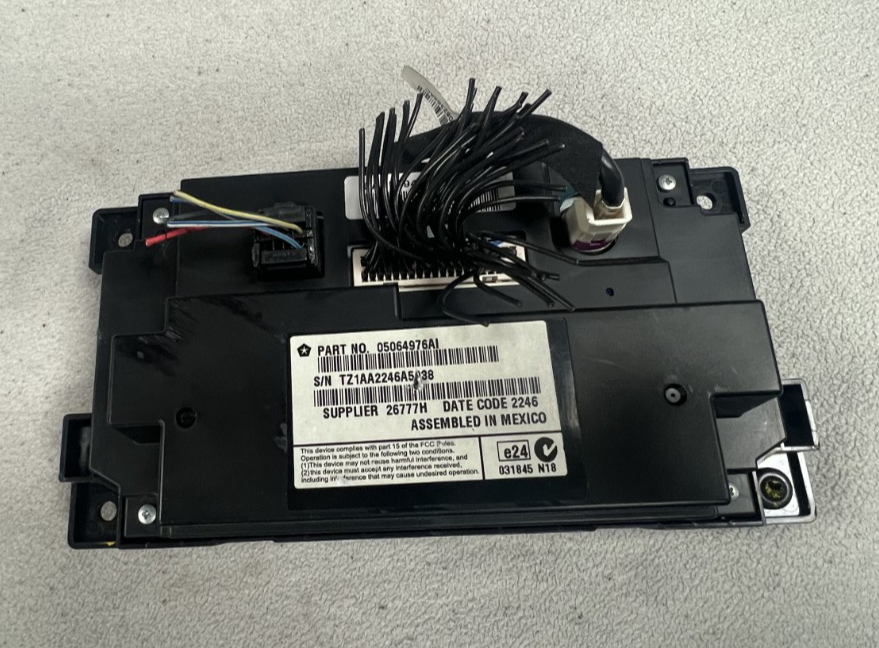 2011-2017 Dodge Journey Radio Dash Information Display 4.3" Screen 05064976AI