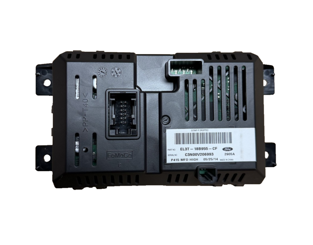 14 2014 Ford F150 Dash Mounted 4.2" Audio Display Screen EL3T 18B955 CF