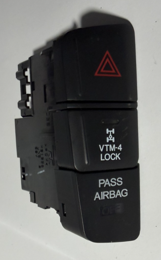 Hazard Light VTM-4 Wheel Lock Switch M31338, UNS S9V fits 06-08 Honda Pilot