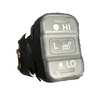 Heated Seat Switch Left LH Driver M15993 fits 2003-2008 Honda Pilot Black