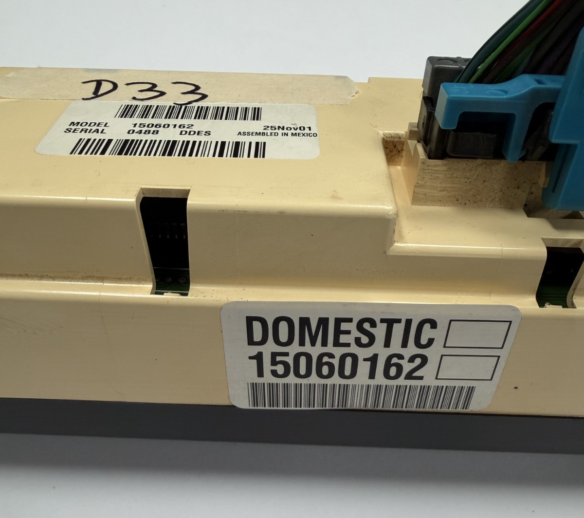 AC Heater Temperature Climate Control 15060162 fits 2000-2002 GMC Yukon