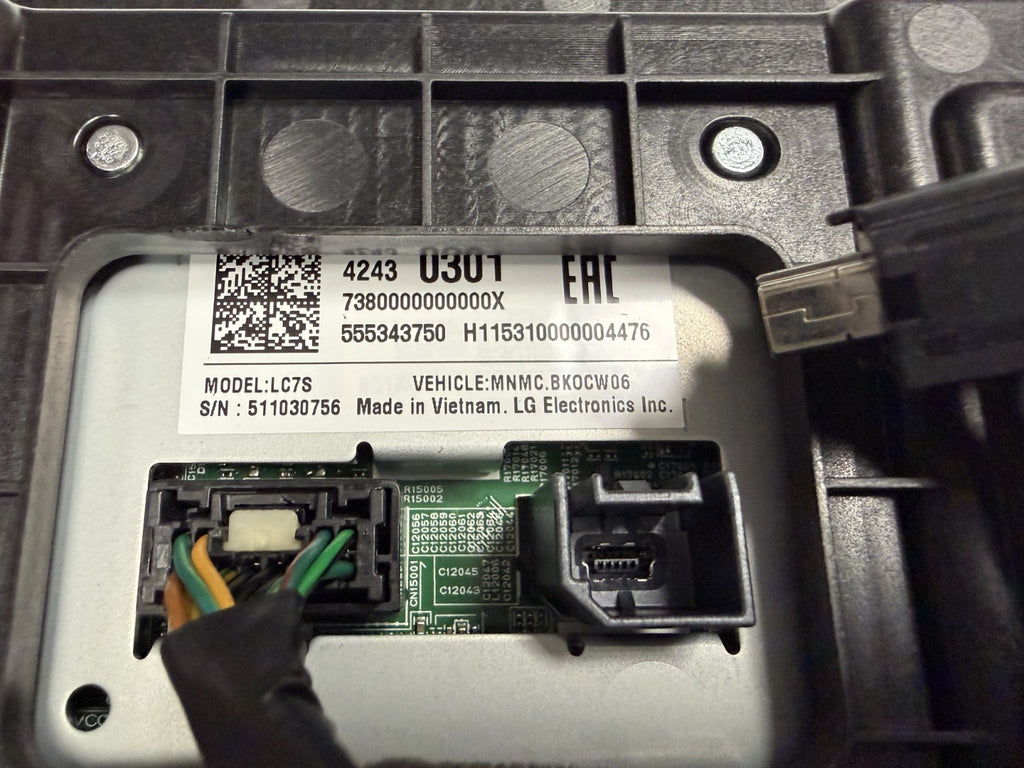 16 2016 Chevrolet Spark Infotainment Information Display Screen 42430301