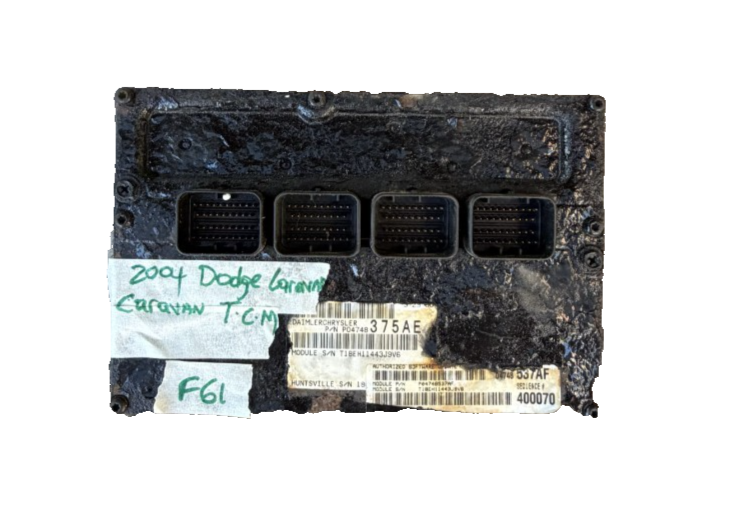 04 2004 Dodge Caravan Engine Computer Module ECM 04748537AF, 04848375AE