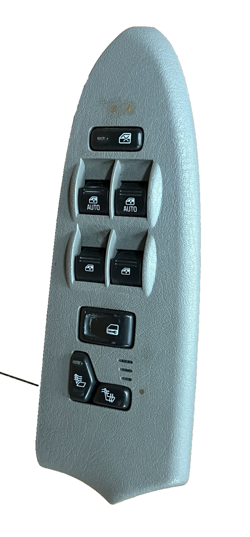 06-09 Chevrolet Trailblazer Master Driver Power Window Switch Left 25867001