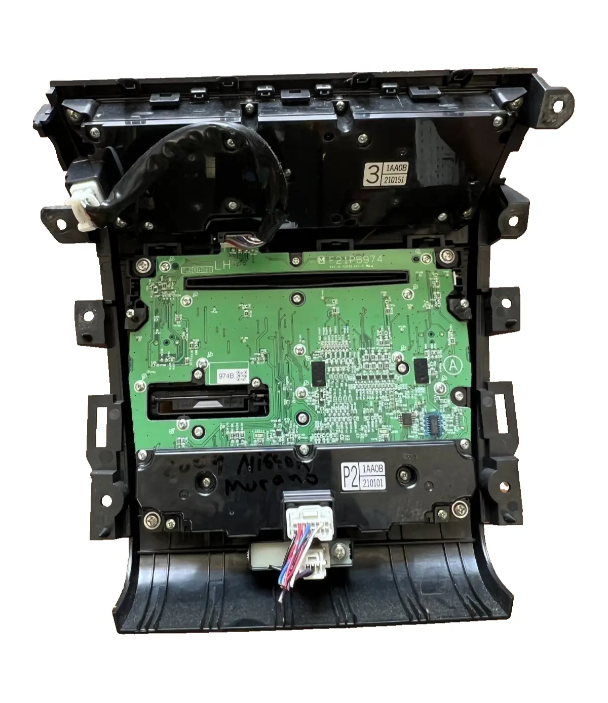 2009-2012 Nissan Murano Radio Climate Nav Control Panel OEM 1AA0B 210151 by Nissan