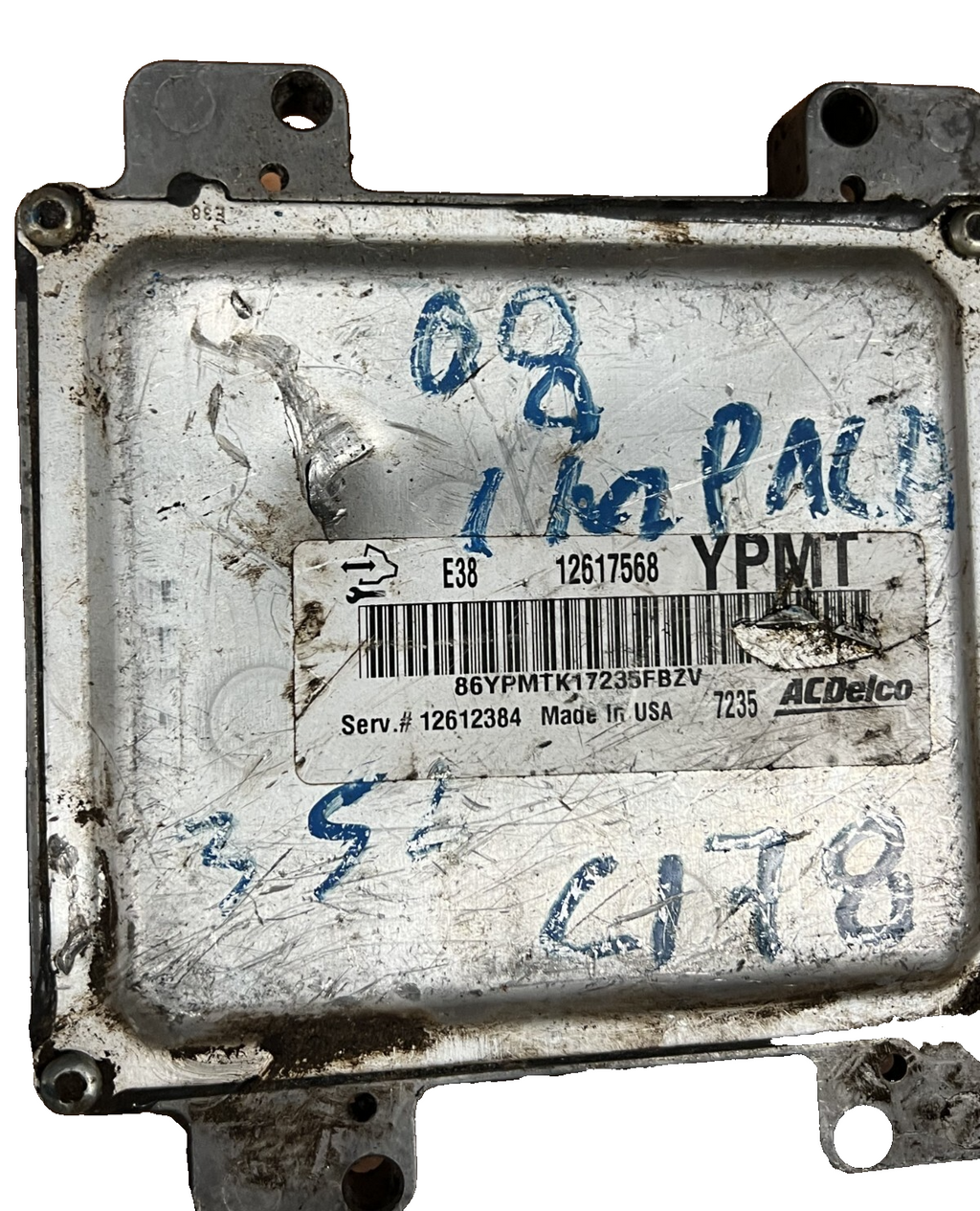 2008 2009 2010 Chevrolet Impala Engine Control Module ECM OEM 12617568