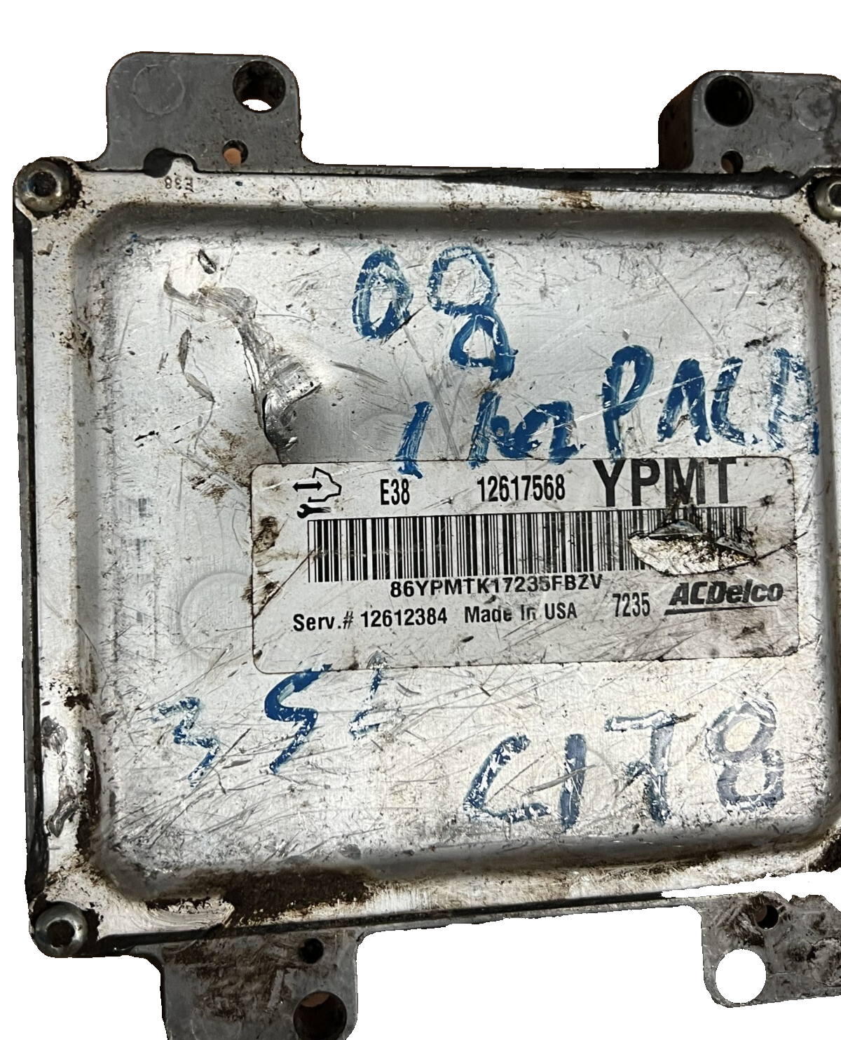 2008 2009 2010 Chevrolet Impala Engine Control Module ECM OEM 12617568