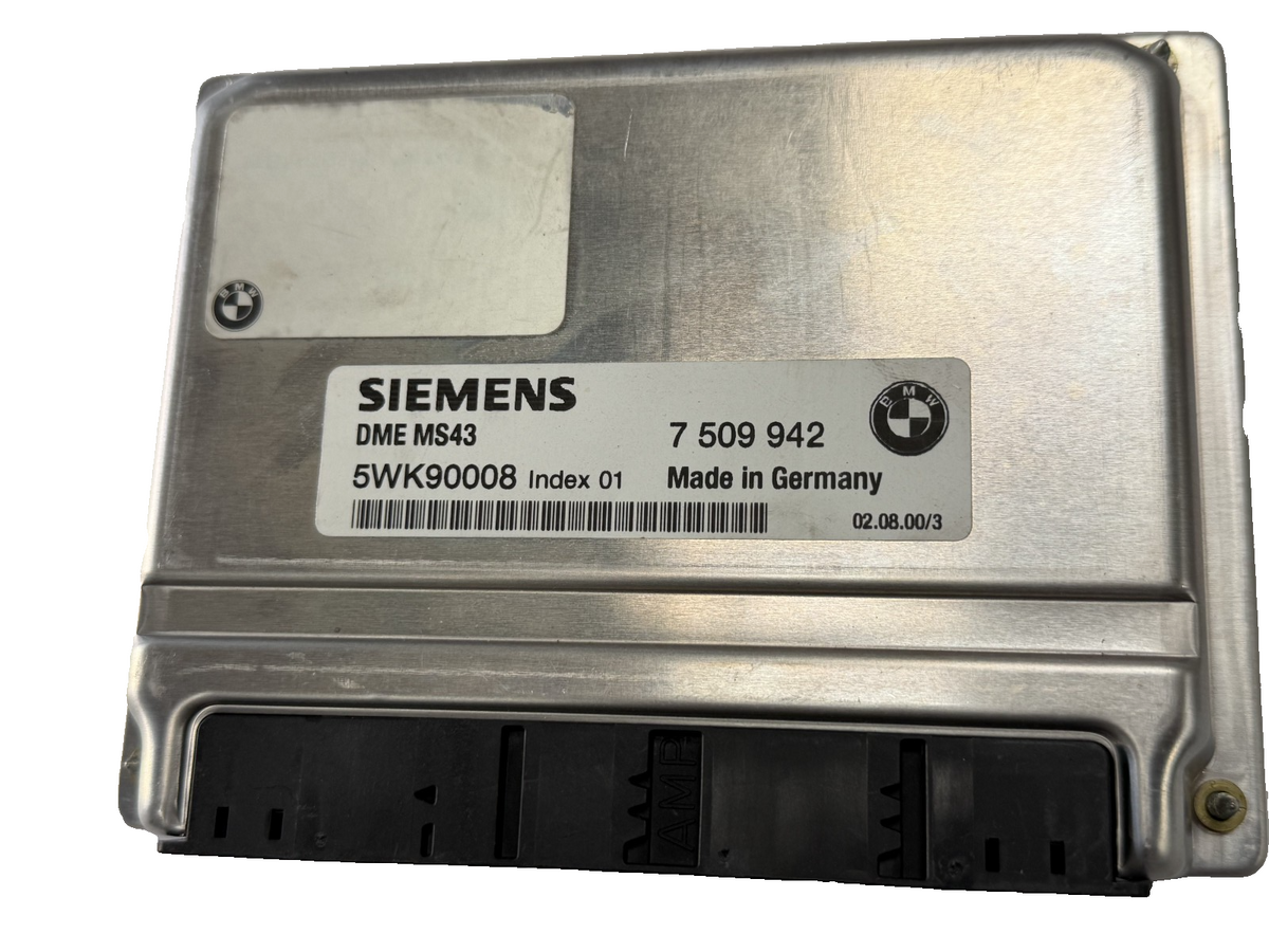 01 2001 BMW 330i 3.0L Engine Computer Control Module ECU 7 509 942, 5WK90008 by BMW