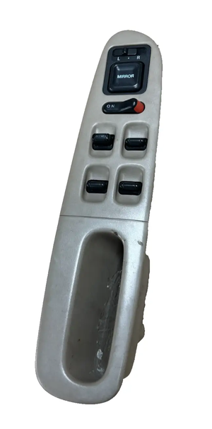 1997 Honda Civic Driver Side Master Window Switch Control Panel Gray