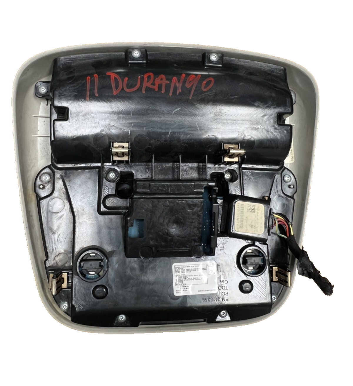 2011-2014 Dodge Durango Overhead Console Map Light HomeLink OEM 2115256