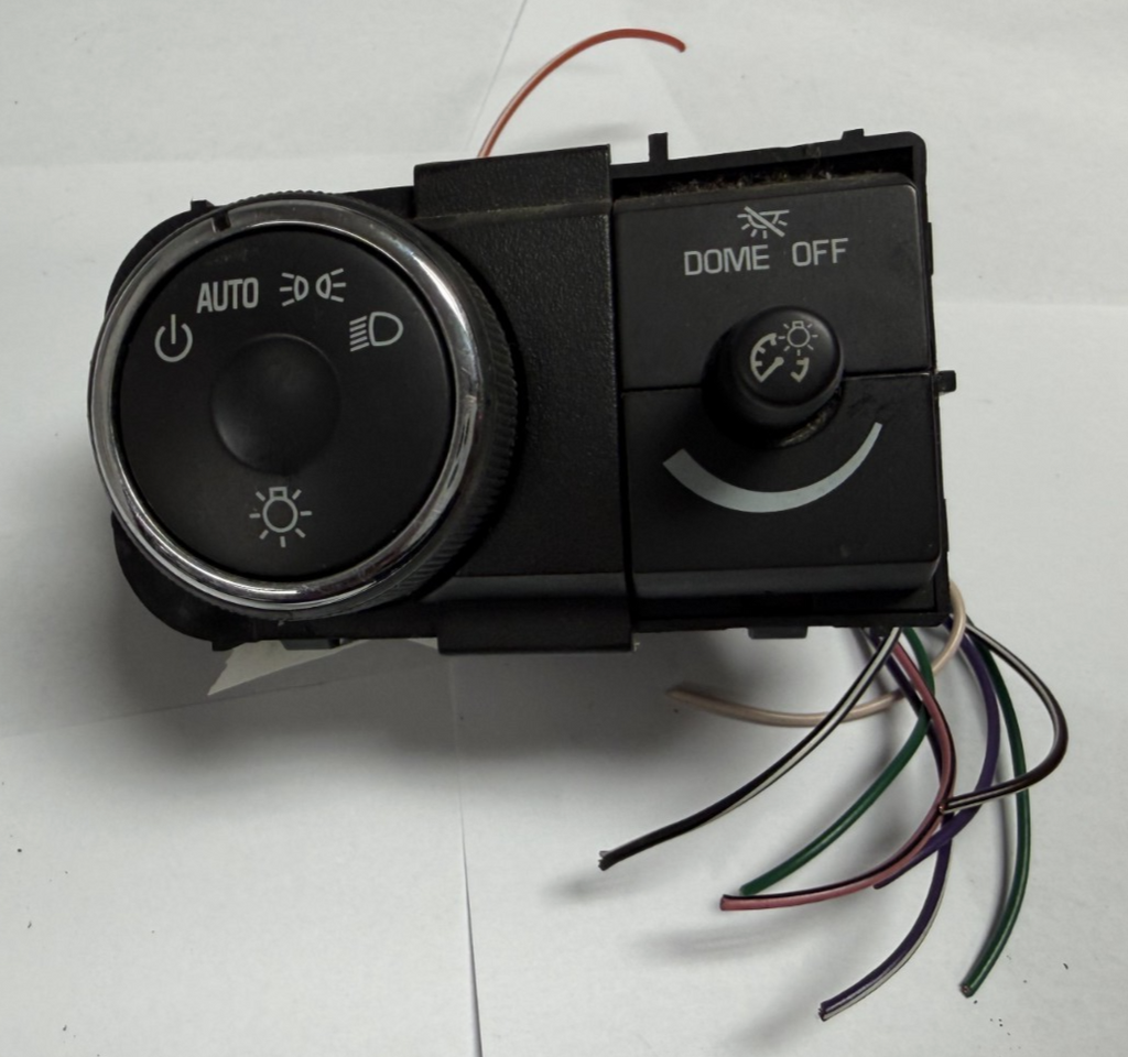 2009-2017 Chevrolet Traverse Dash Headlight Headlamp Dimmer Dome Switch