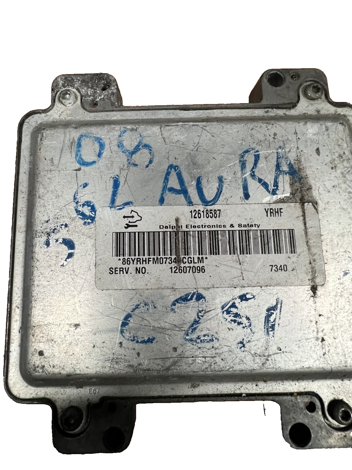 08 2008 Saturn Aura Engine Computer Control Module ECM OEM 12618587