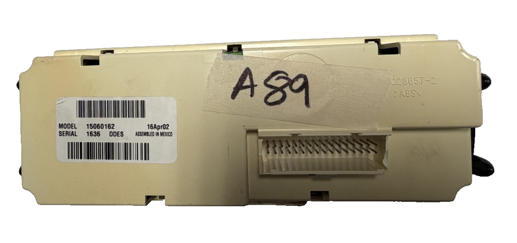 00 01 02 Chevrolet Tahoe AC Heater Temperature Climate Control 15060162