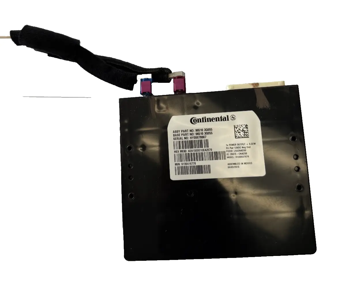2014 Hyundai Sonata Telematics BlueLink Communication Control 96510 3Q055 Black by Continental