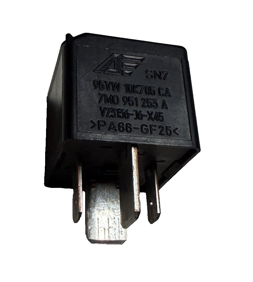 Audi VW ECU & Fuel Pump 4-Pin Relay #100 7M0 951 253 A, 95VW 10K705 CA by Audi