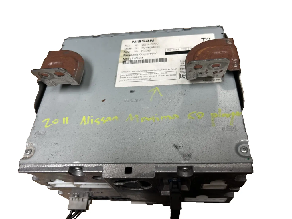 2010-2014 Nissan Maxima AM FM CD Player Radio Receiver OEM 2591A ZX77D by Nissan