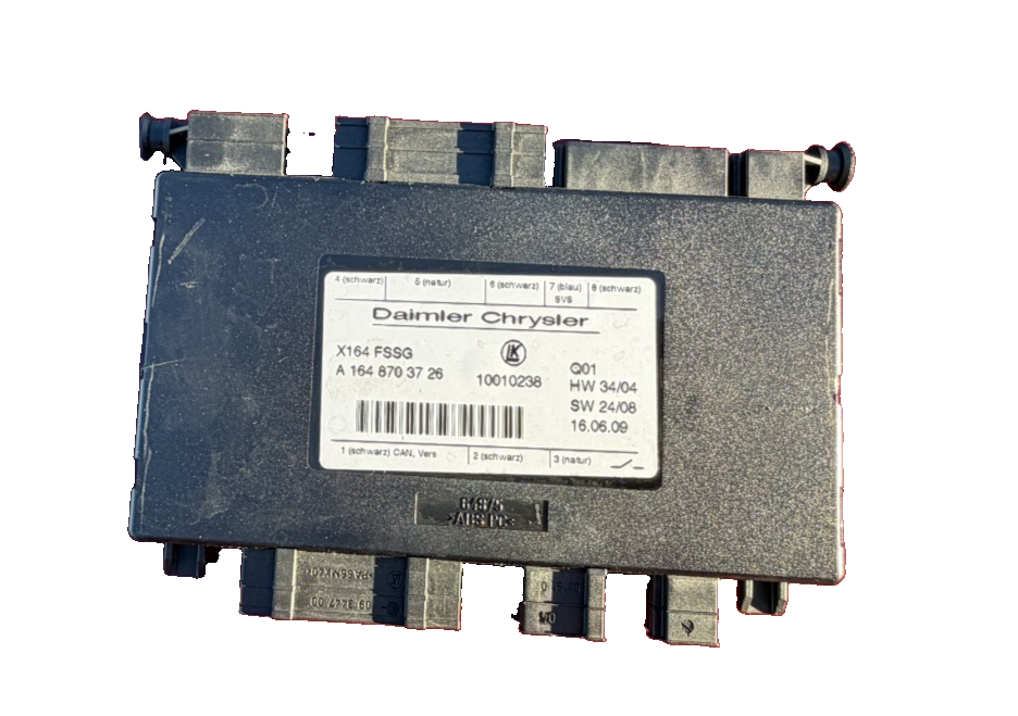 07-12 Mercedes X164 GL320 GL450 Third Seat Row Power Folding Control Module