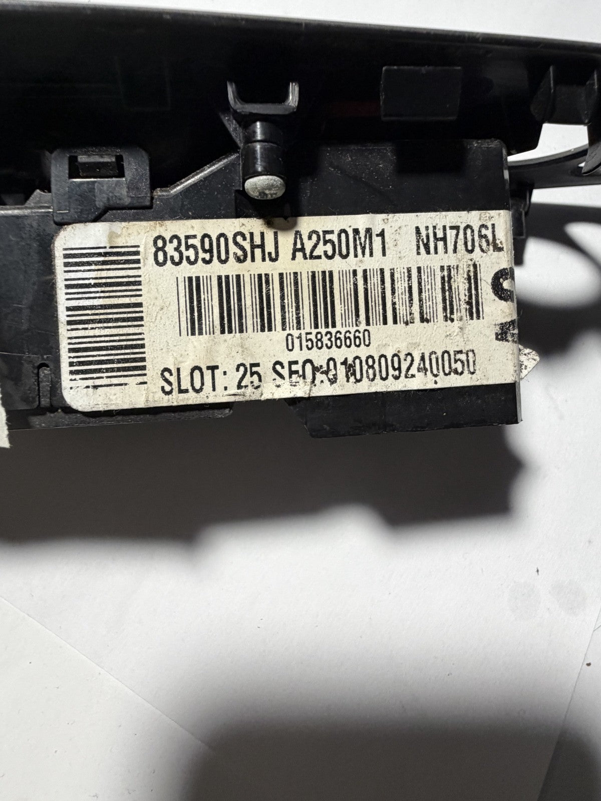 Power Door Window Master Switch 83590SHJ fits 05 06 07 08 09 10 Honda Odyssey