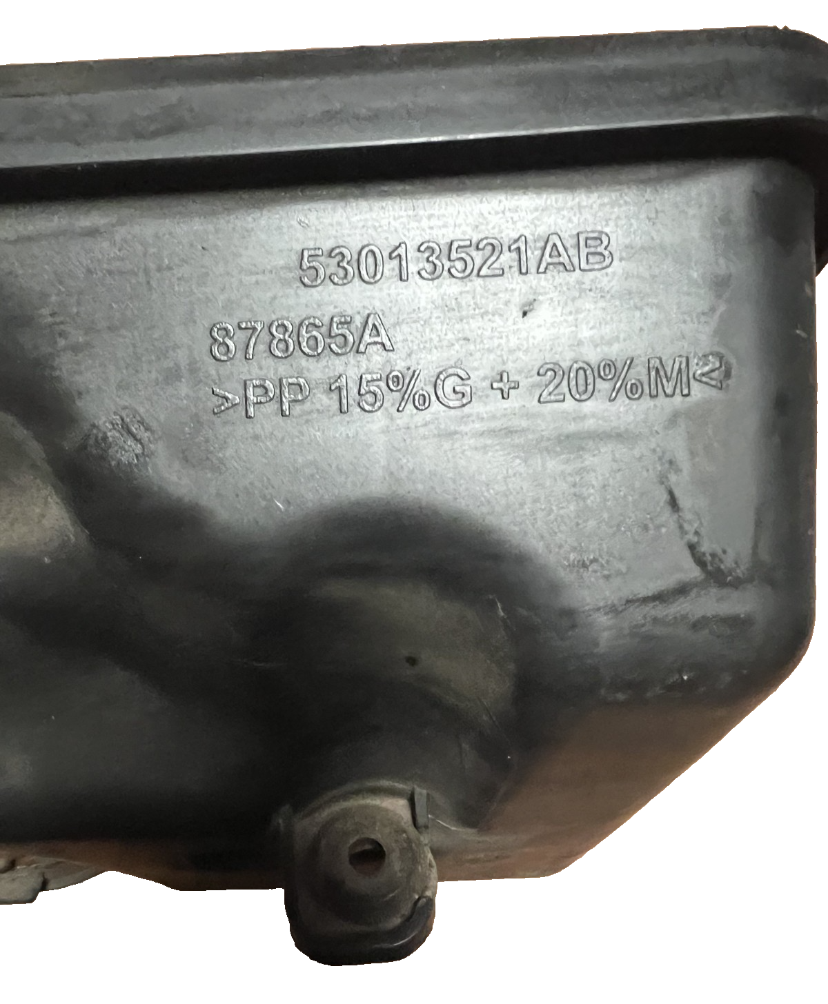 06 2006 Jeep Grand Cherokee 3.7L Air Cleaner Resonator 53013521AB Black