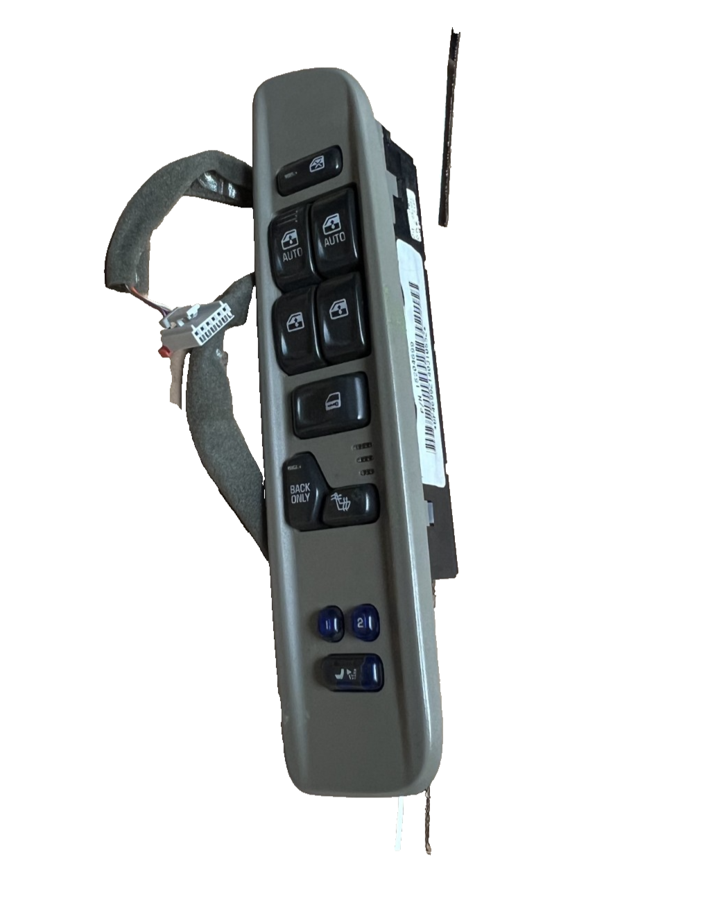 2002-2005 GMC Envoy Master Window Heated Seat Switch Assy Left 15204699