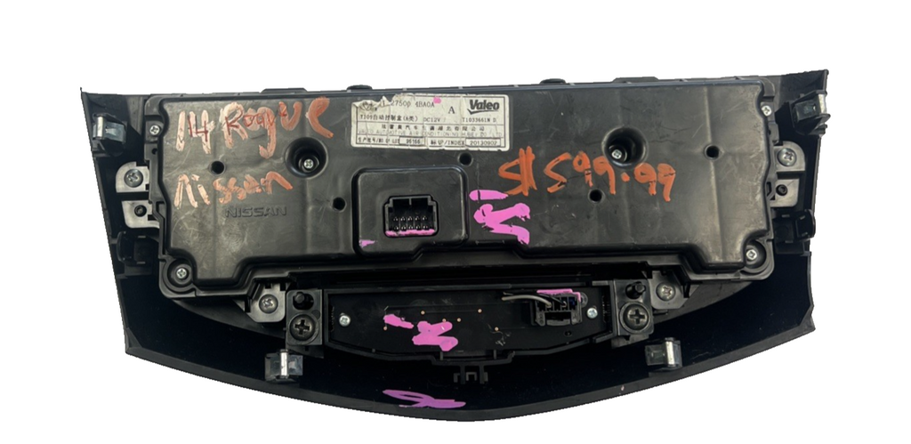 2014-2017 Nissan Rogue AC Heater Climate Temperature Control 27500-4BA0A