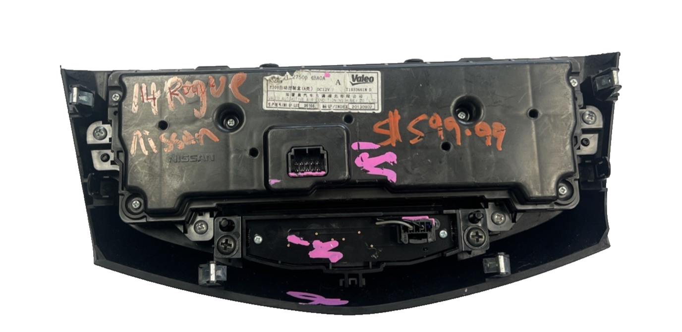 2014-2017 Nissan Rogue AC Heater Climate Temperature Control 27500-4BA0A