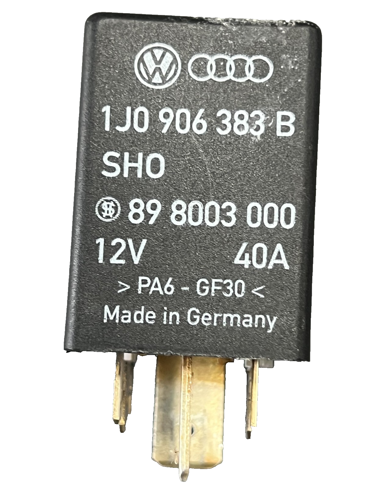 1998-2010 Volkswagen Beetle Fuel Pump Relay OEM 1J0 906 383 B, 89 8003 000