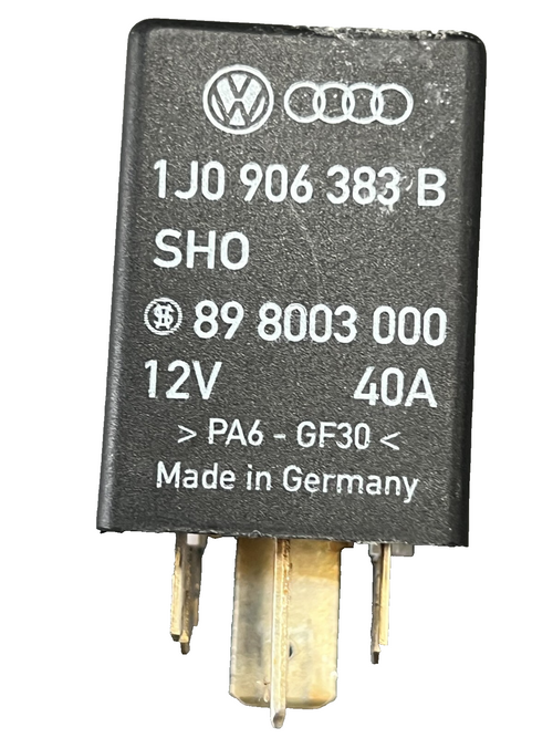1998-2010 Volkswagen Beetle Fuel Pump Relay OEM 1J0 906 383 B, 89 8003 000