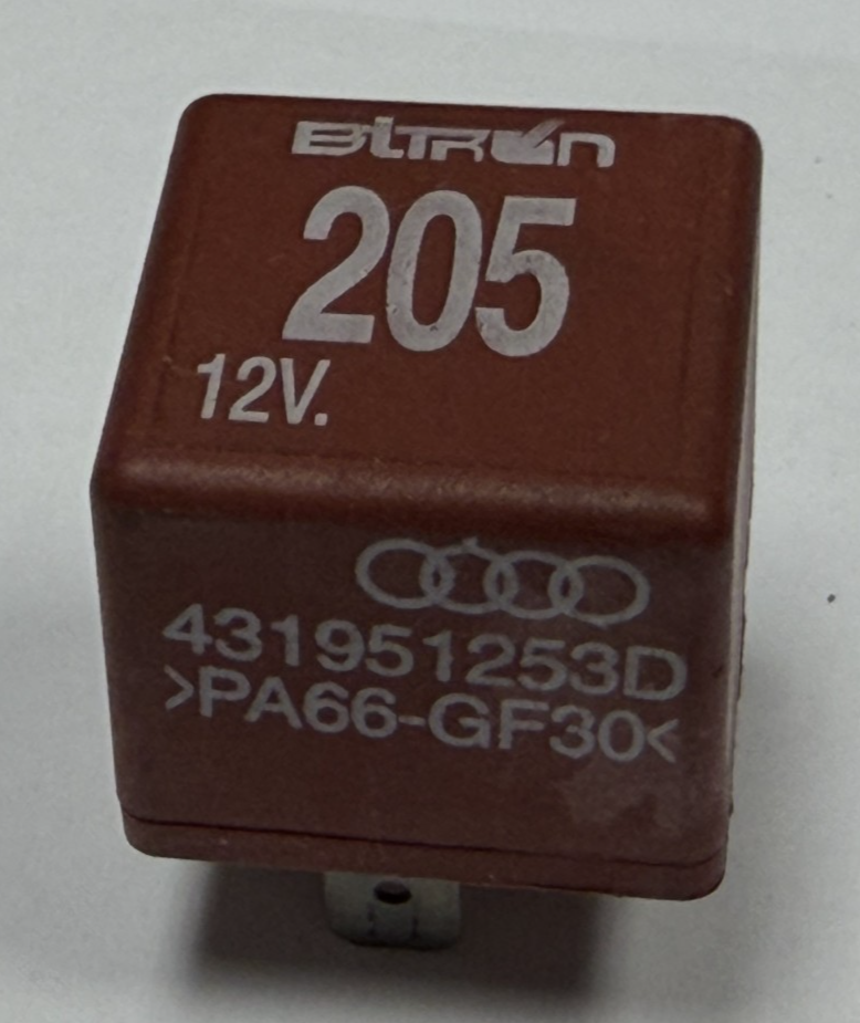 Multi-Purpose Multifunction 5-Pin Relay 12V 431951253D Brown for Audi