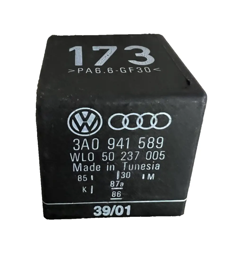 Headlight Daytime Running Lights Relay 3A0 941 589 for 99-02 Volkswagen Cabrio by Volkswagen Audi