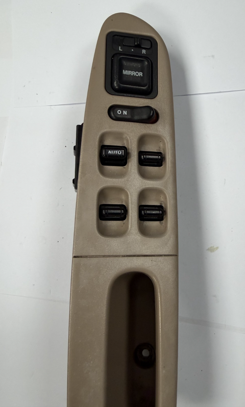 97 1997 Honda Accord Power Window Control Switch Left LH Driver Side Tan
