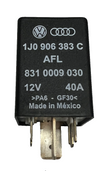 02 2002 Volkswagen Cabrio 2.0L Fuel Pump Relay 12V 1J0 906 383 C, 831 0009 030