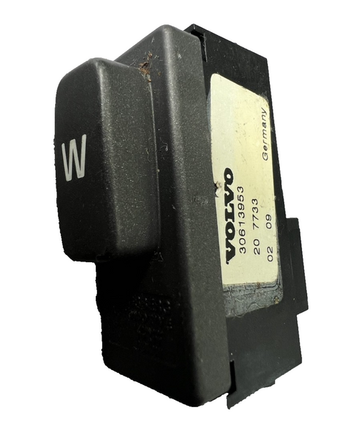 00 2000 Volvo V40 Winter Mode Switch OEM 30613953 Black