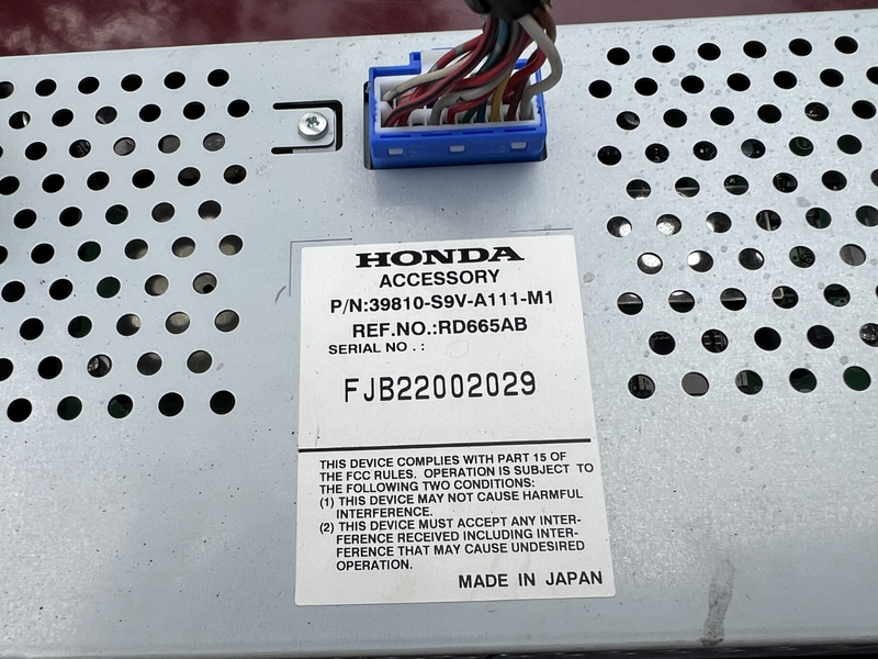 GPS Navigation Dash Screen Display 39810S9VA111M1 for 2006 2007 2008 Honda Pilot