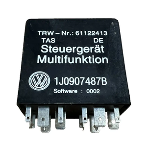 Fuse Box Multi-Function Relay 1J0907487B Black fits 2001-2005 Volkswagen Passat